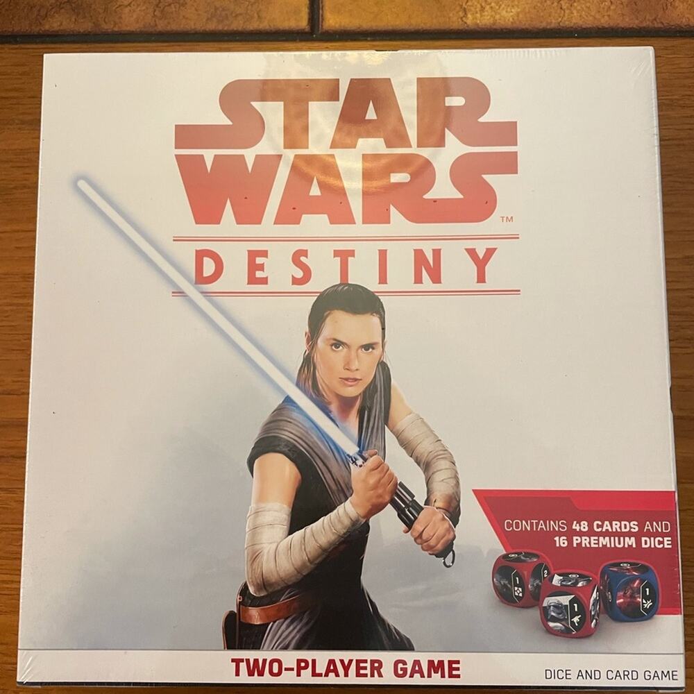 NIB Star Wars Destiny card and dice game